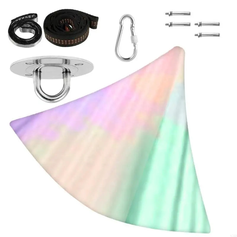 Kids Sensory Swings Double Layers Comfortable Cuddle Swings Easy to Installation A70D