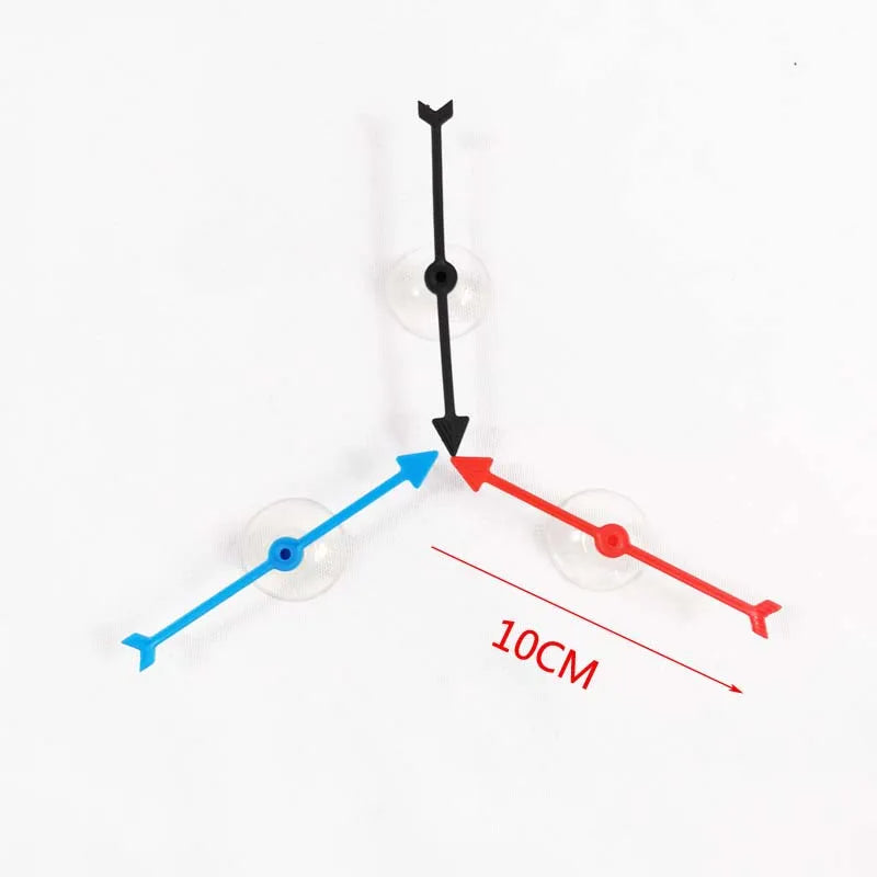 28cm Boys Girls Emotion Management Learning Magnetic Roulette Spin Kid Wheel Game English Board Sucker Pointer Teaching Aids Toy