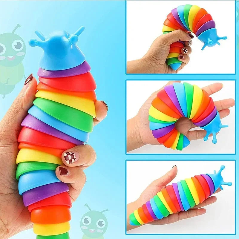 ๐ Sensory Slug Fidget Toy- Wiggle. Wobble. Regulate.