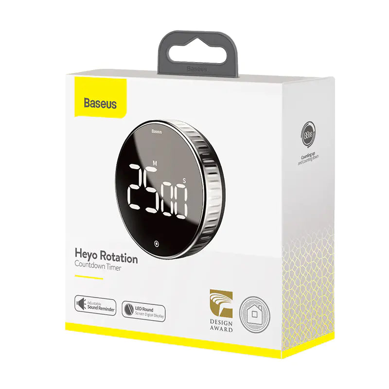 ⏱️ Rotating Electronic Timer – Sleek, Simple & Supportive