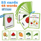 15 Cards My Emotion Feeling English Learning Words Flash Cards kids Educational learn Toys for Children Enlightenment Card