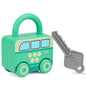 Learning Locks with Keys Numbers Matching Counting Montessori Educational Toys Toddlers Sensory Unlock Car Toys Gifts