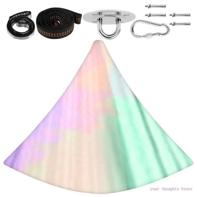 🌙 Sensory Stretch Swing – Soft Cocoon Hammock Comforting | Movement-Based | Sensory-Safes Double Layers Hanging Cloth Comfortable Cuddle Swings 4XBB