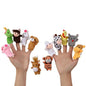 🧠 Educational Toy Mini Animal Hand Puppet Set – Narrating Sensory Finger Puppet Toys 🧸