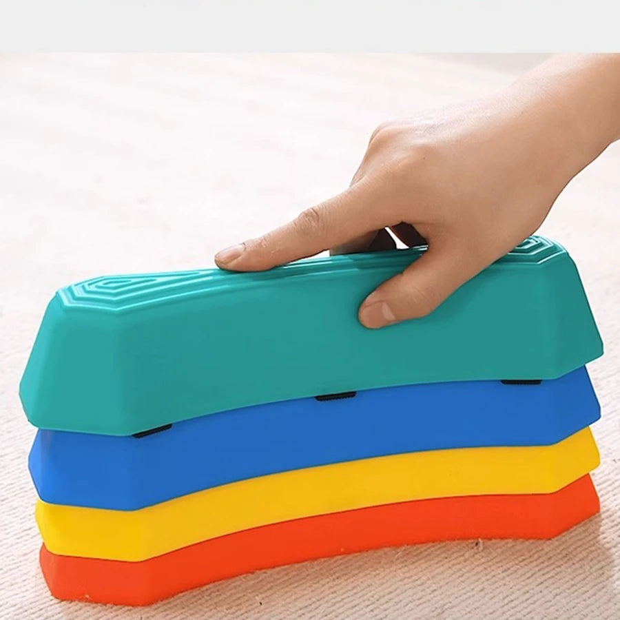 🌈 Rainbow Sensory Stepping Stones – Set of 6