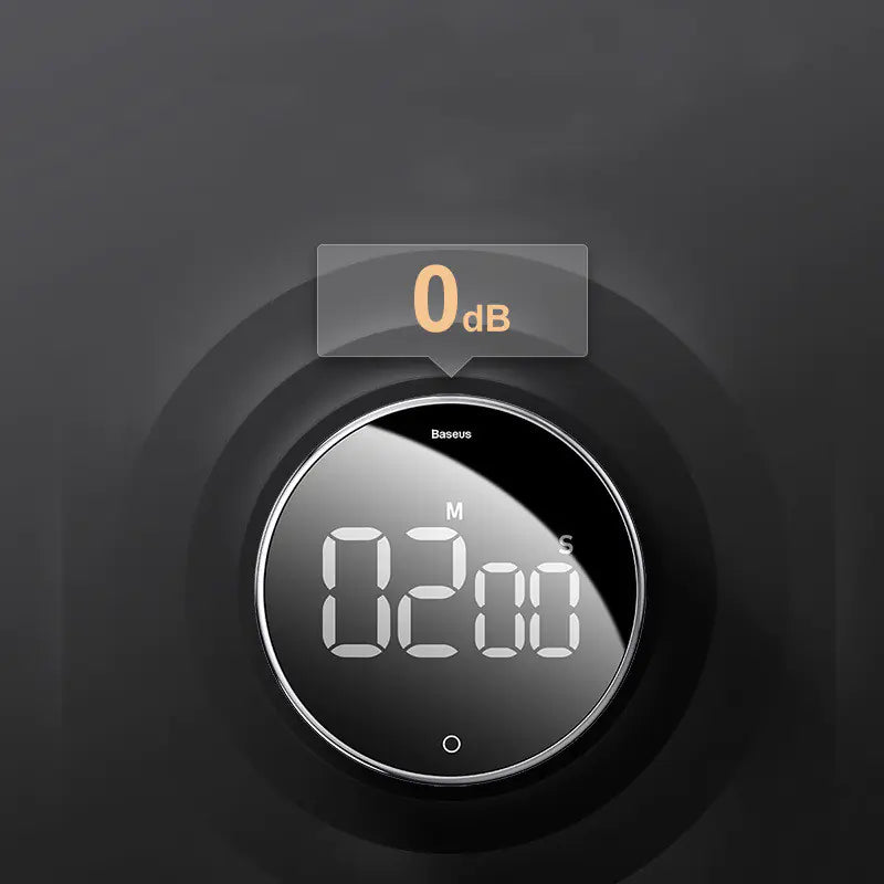 ⏱️ Rotating Electronic Timer – Sleek, Simple & Supportive