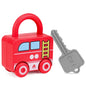 Learning Locks with Keys Numbers Matching Counting Montessori Educational Toys Toddlers Sensory Unlock Car Toys Gifts