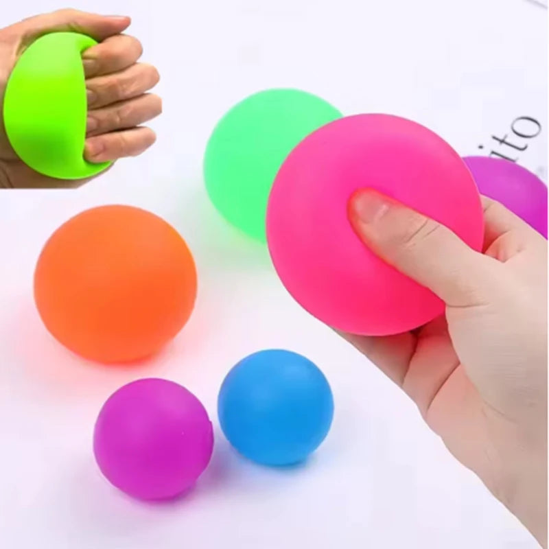 🌈 Matte Soft Maltose Ball – Sensory Stress Relief Tool