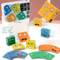 Cube Games Face Emotion Change Blocks Expressions Puzzles Educational Toys Children Kids Early Learning Montessori Geometry