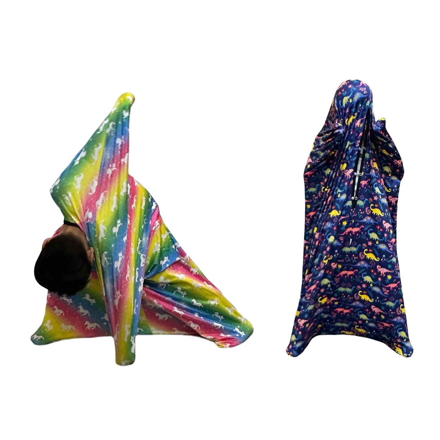 🌈 Sensory Body Socks – Patterned Edition Bright prints. Calming pressure. Self-led play.