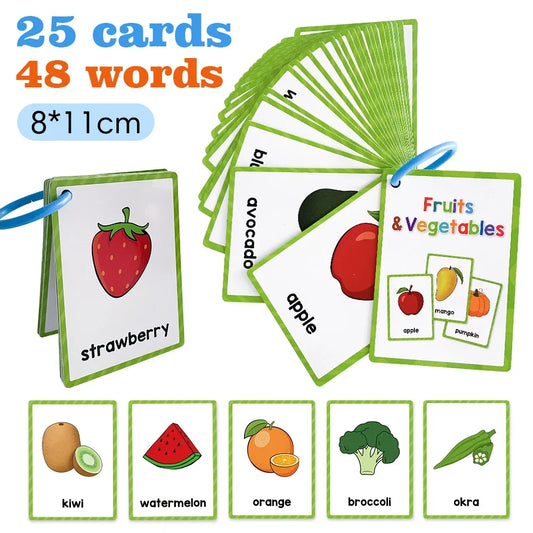 15 Cards My Emotion Feeling English Learning Words Flash Cards kids Educational learn Toys for Children Enlightenment Card