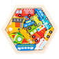 Montessori 3D Wooden Puzzles for Kids - Educational Toys