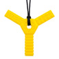 🦷 Y-Shaped Chew Pendant – Textured Sensory Necklace