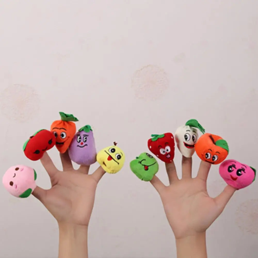 🧠 Educational Toy Mini Animal Hand Puppet Set – Narrating Sensory Finger Puppet Toys 🧸
