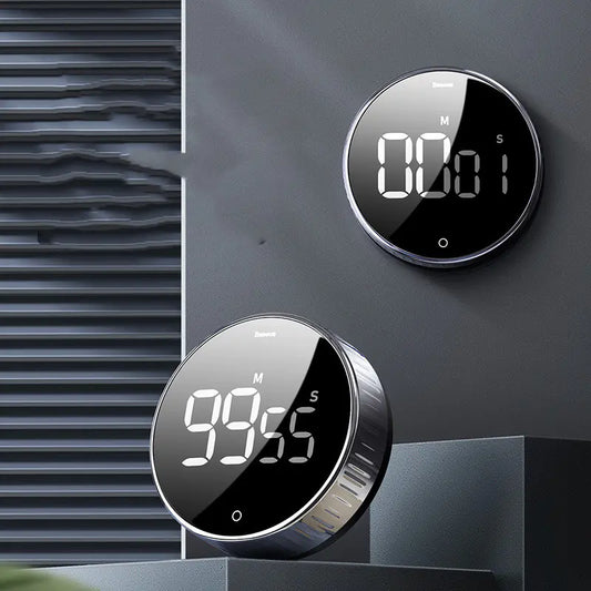 ⏱️ Rotating Electronic Timer – Sleek, Simple & Supportive