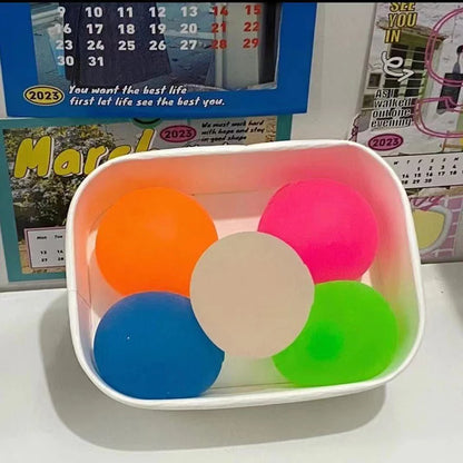 🌈 Matte Soft Maltose Ball – Sensory Stress Relief Tool