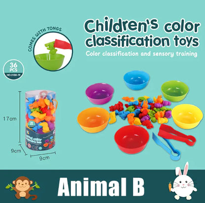 🌈 Rainbow Counting Toy – Learning Through Play
