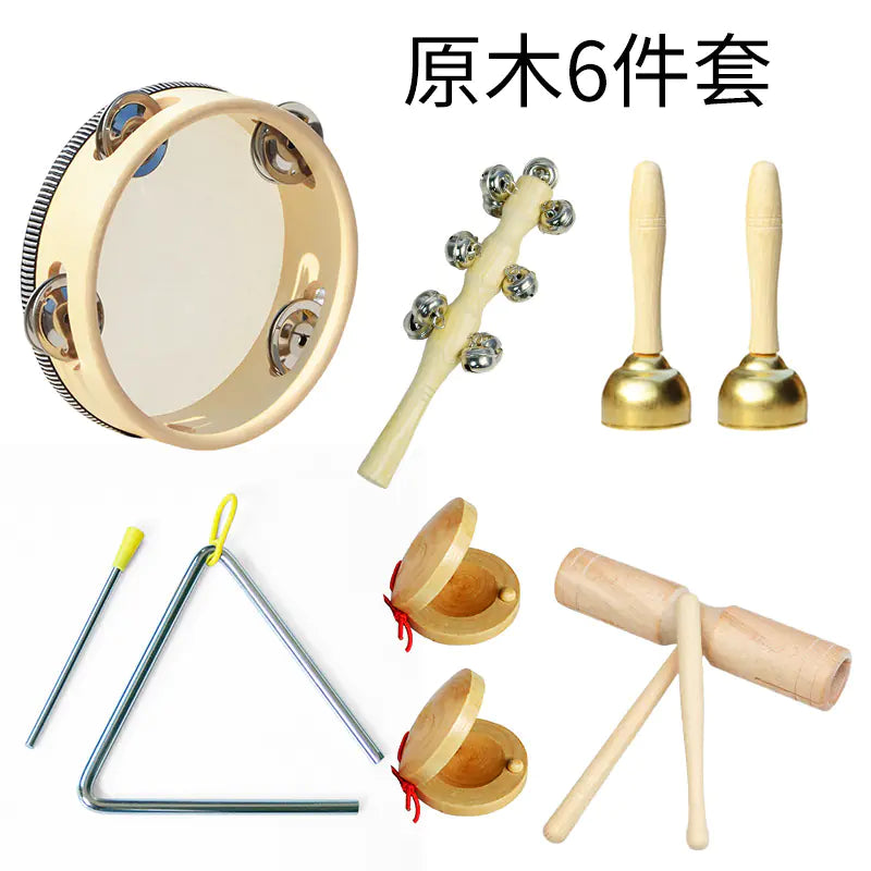 🎶 Wooden Musical Instrument Sets – Montessori Inspired