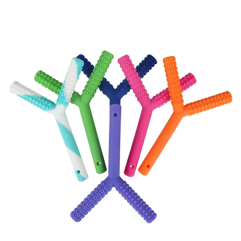 Y-Shaped Silicone Chewing Tube – Oral Motor Sensory Aid