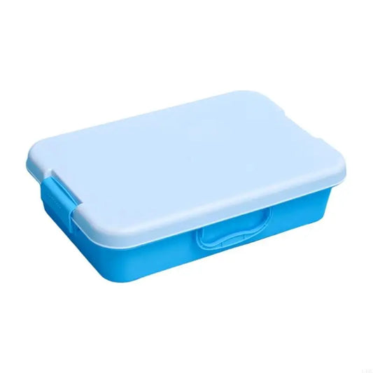 Durable Plastic Sand Trays Stackable Sensory Play Containers With Lid For Outdoor Indoor Craft Storage Multicolor L4MC