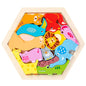 Montessori 3D Wooden Puzzles for Kids - Educational Toys