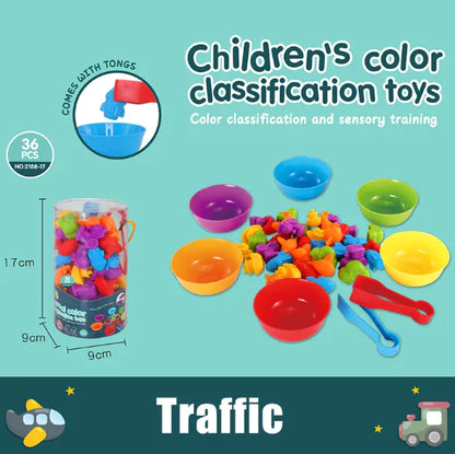 🌈 Rainbow Counting Toy – Learning Through Play