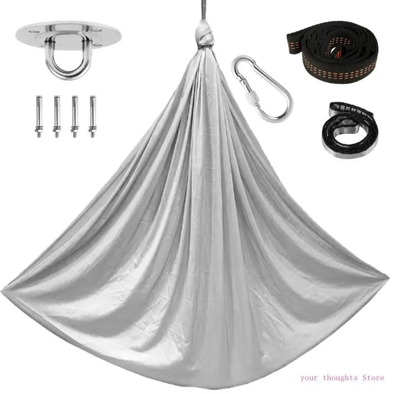 🌙 Sensory Stretch Swing – Soft Cocoon Hammock Comforting | Movement-Based | Sensory-Safes Double Layers Hanging Cloth Comfortable Cuddle Swings 4XBB