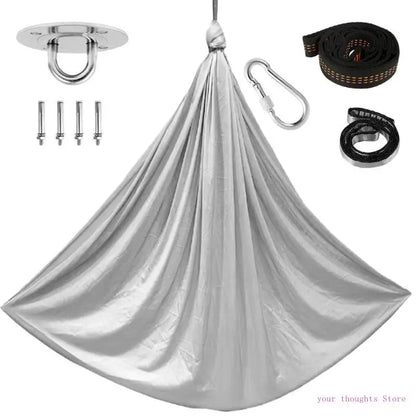 🌙 Sensory Stretch Swing – Soft Cocoon Hammock Comforting | Movement-Based | Sensory-Safes Double Layers Hanging Cloth Comfortable Cuddle Swings 4XBB