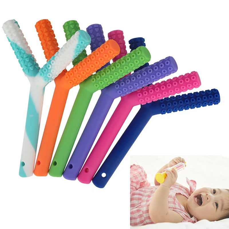 Y-Shaped Silicone Chewing Tube – Oral Motor Sensory Aid